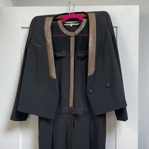 Rachel Roy pants jumpsuit and blazer